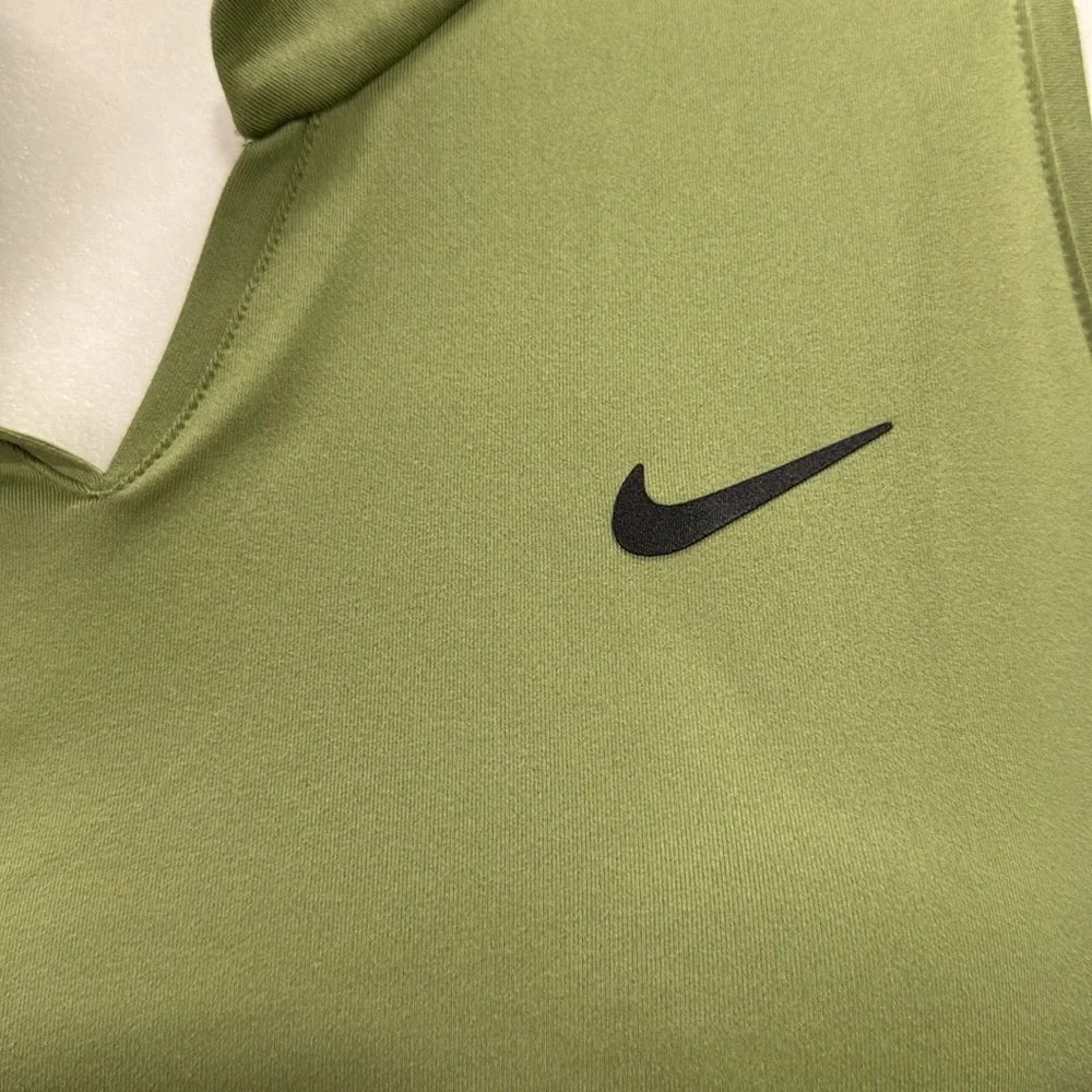 Nike Women's Olive Green Tank Top Athletic Dress 2X DriFit - Picture 3 of 4